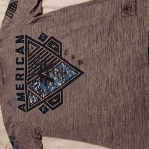 American Fighter, Large, Gray